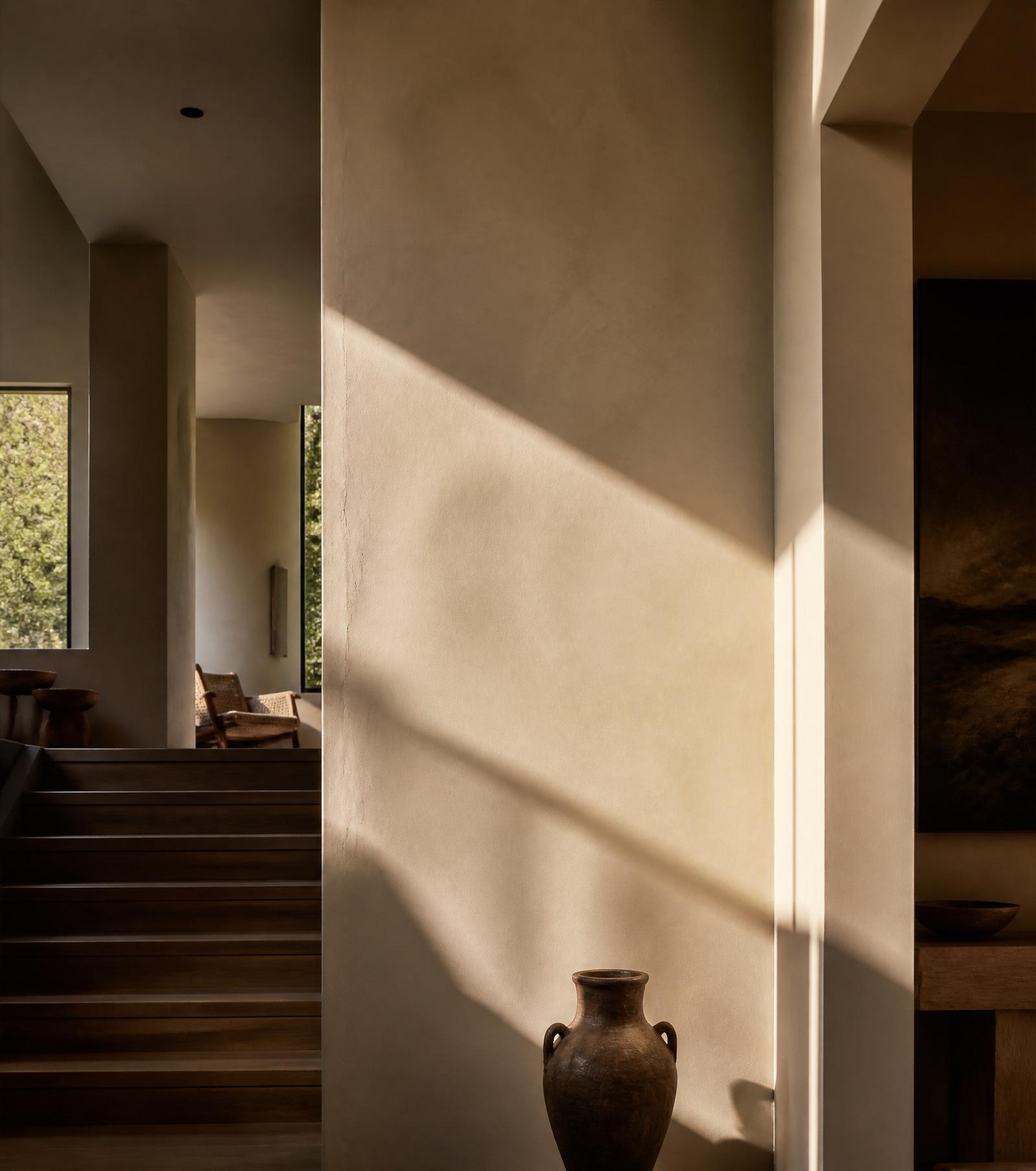 Blick in den restaurierten Salon